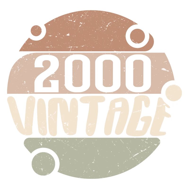 Vintage 2000 Cadeaux rétro 2000 millésime 2000