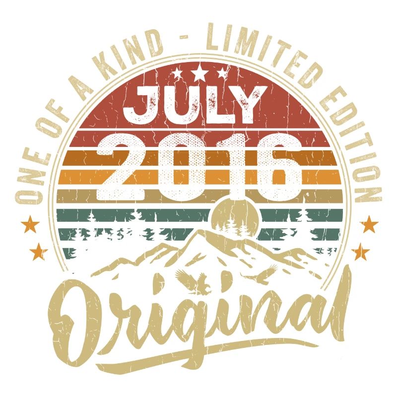 July 2016 Original 2016 July 2016 Gift