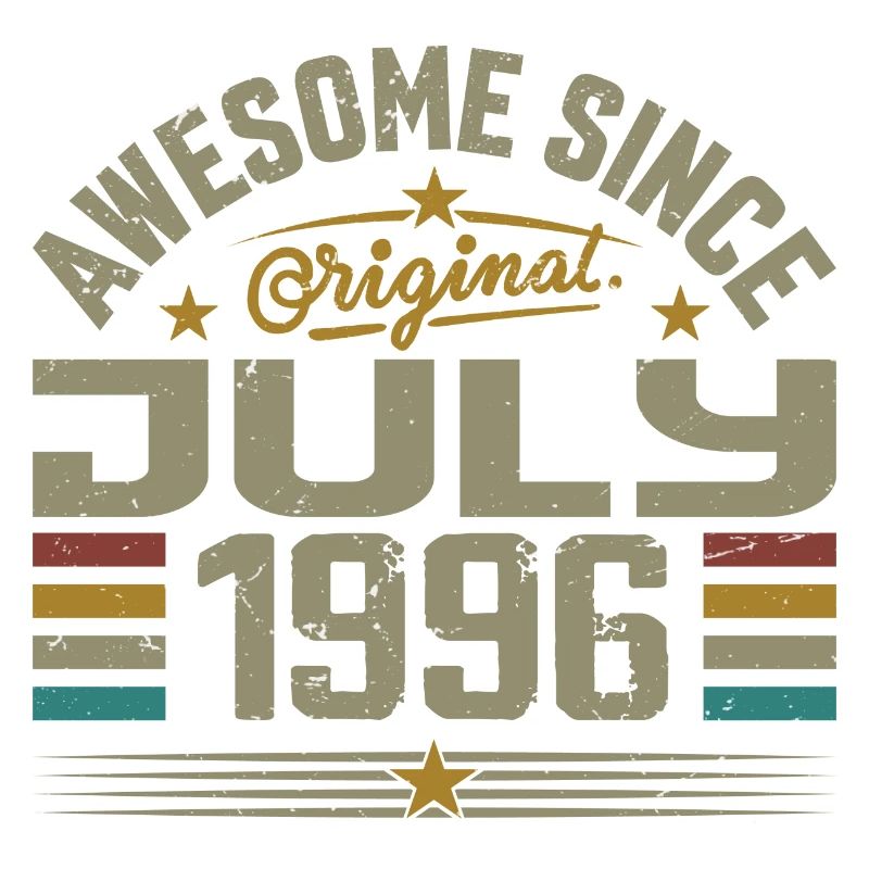 Baujahr Juli 1996 | Geschenk Juli 1996