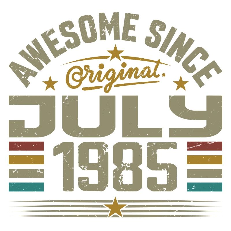 Built in July 1985 | Gift July 1985