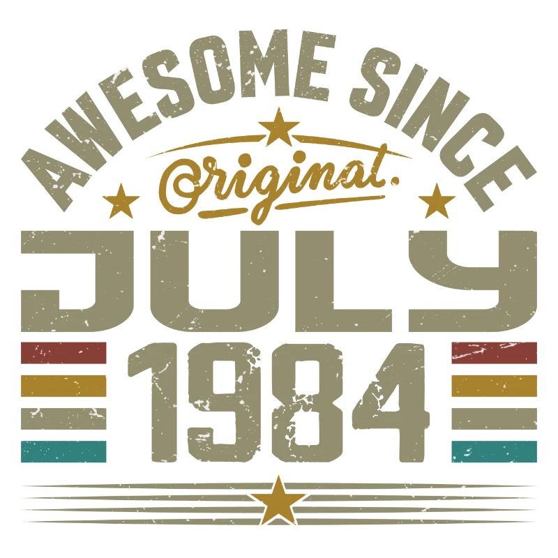 Baujahr Juli 1984 | Geschenk Juli 1984