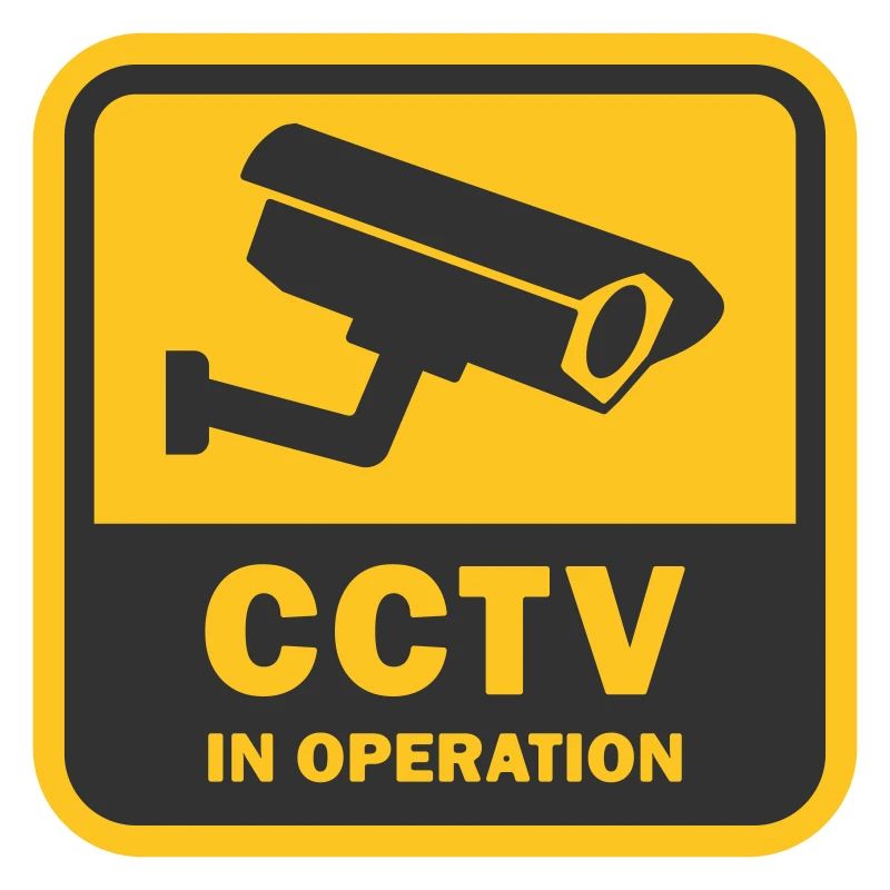 SECURITY CAMERAS IN USE - CCTV in operation