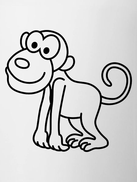 Affe Comic Tier