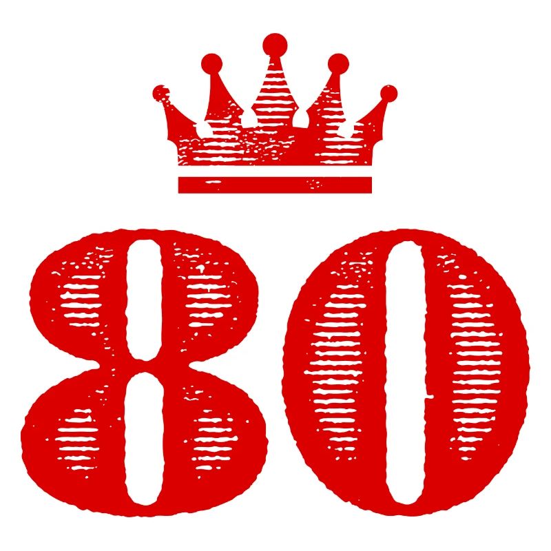 80 Zahl Krone