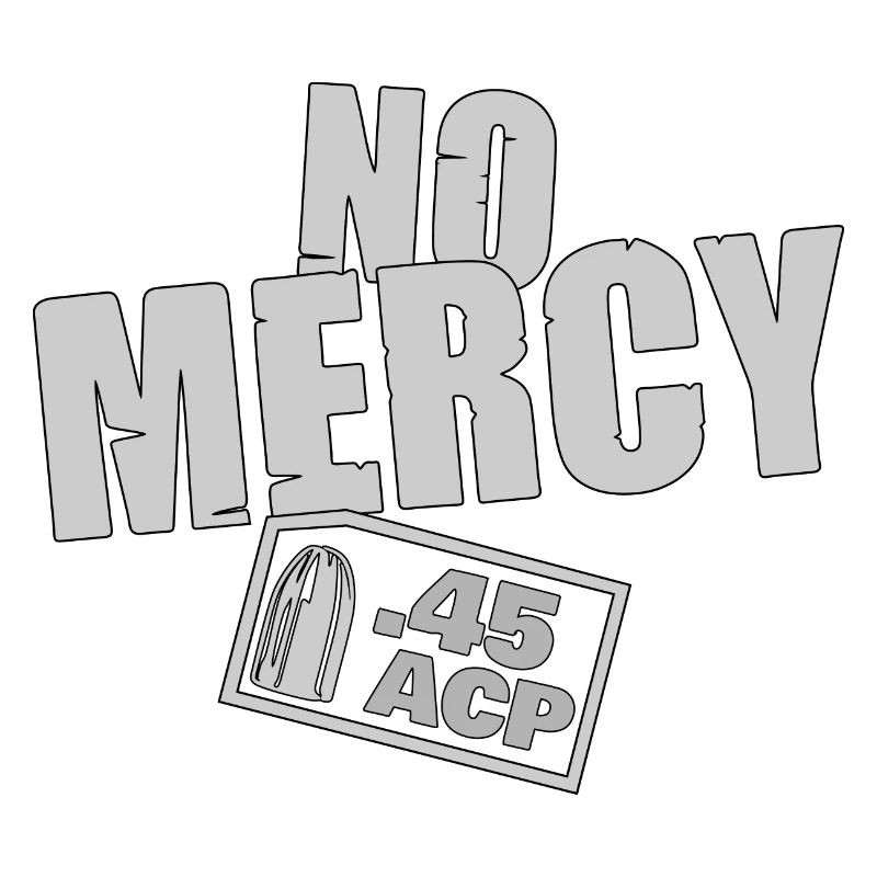 No Mercy 45acp grey