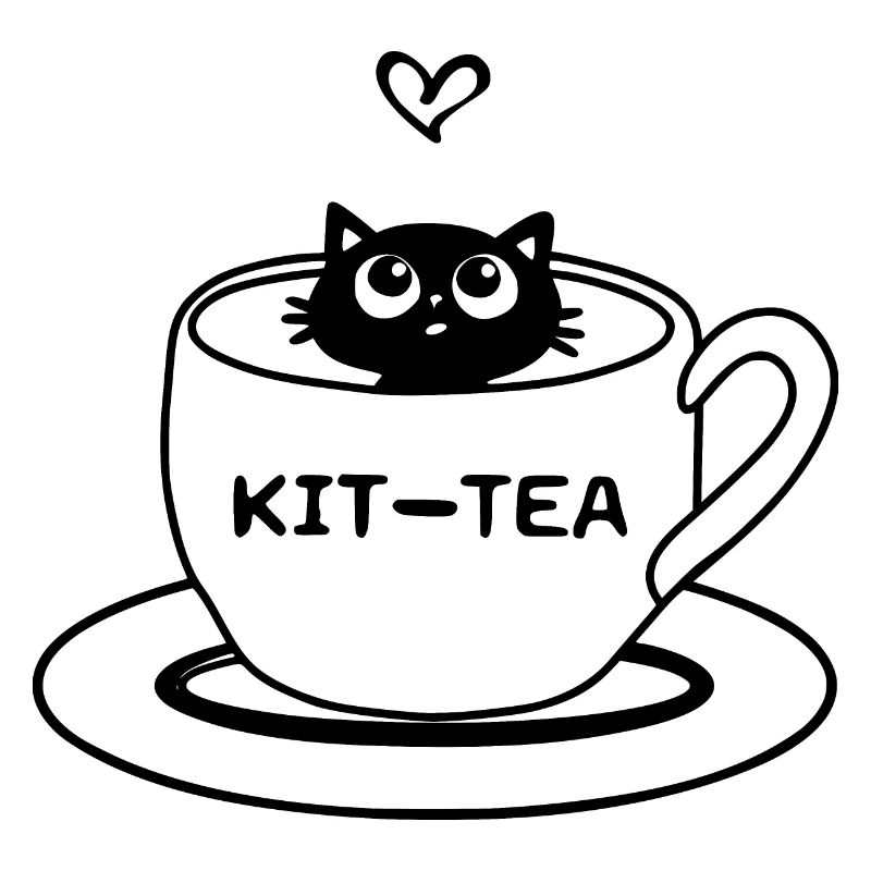 Cat Kitten Kit Tea
