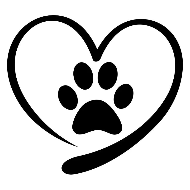 Hundepfote Hundefreund Hundemensch Geschenkidee