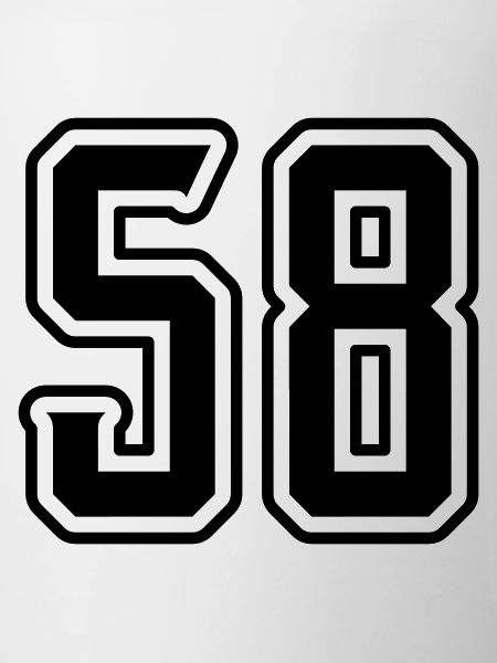 Symbole numérique 58