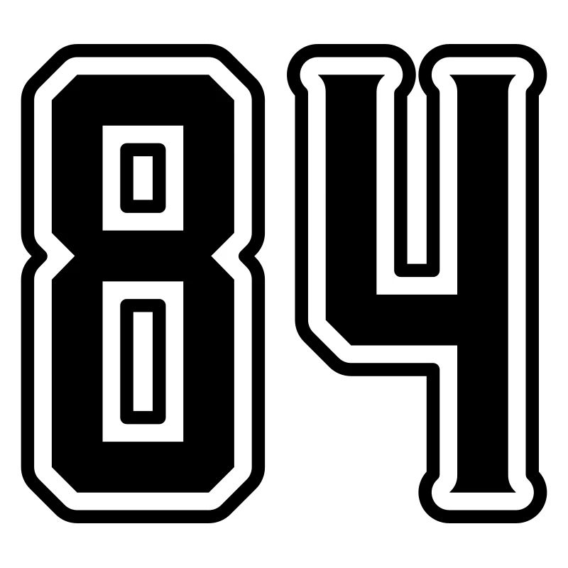 Symbole numérique 84