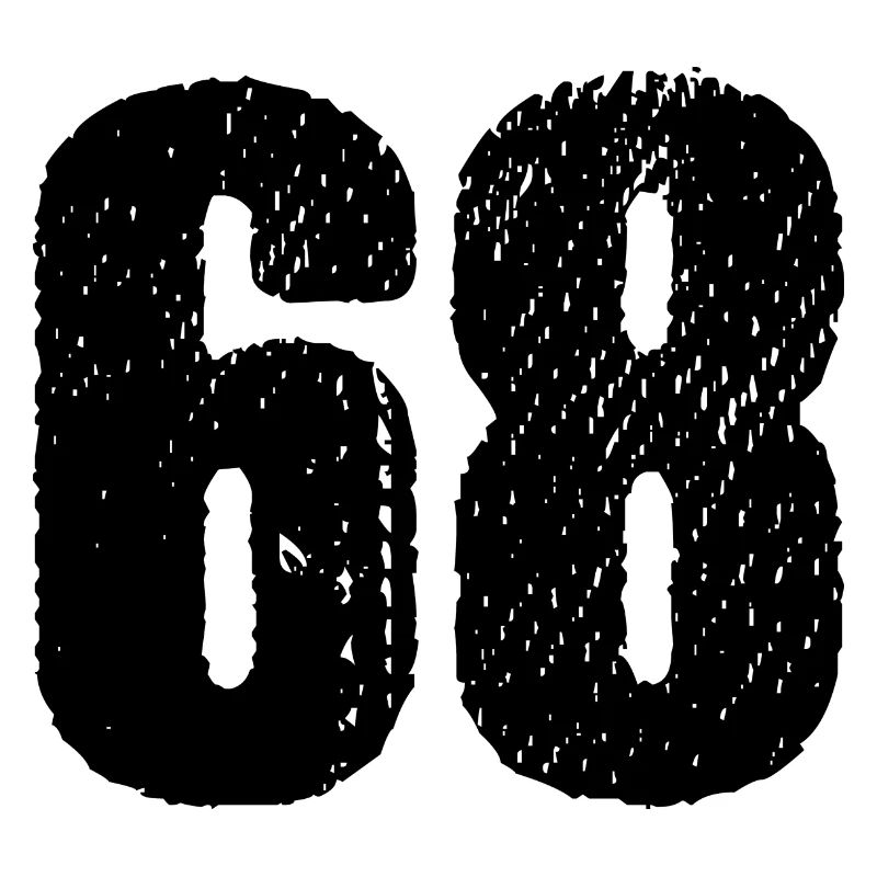 Maillot à 68 numéros