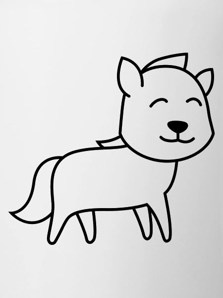 Hyena Comic Animal