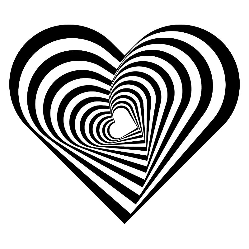 Heart Illusion - Illusion d’optique