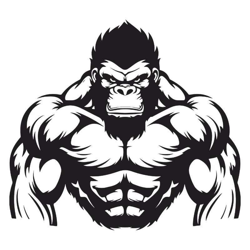 Gorilla Muscles Workout Gym
