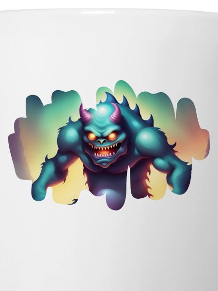 Creepy monster in the