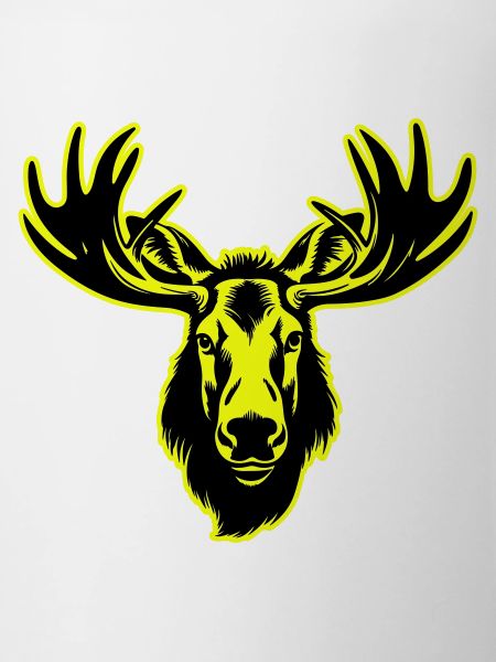 Moose Head Portrait Icon