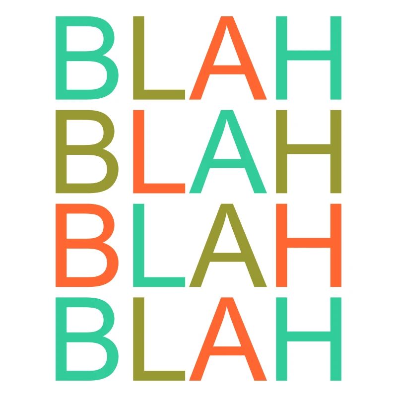 blah blah blah