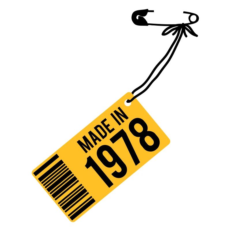T-shirt anniversaire 1978