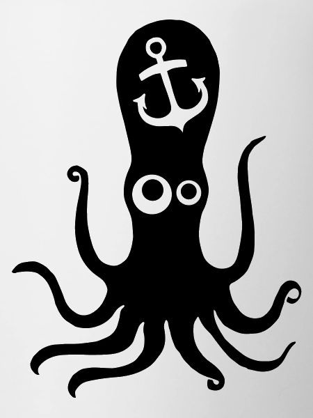 anchor with oktopus