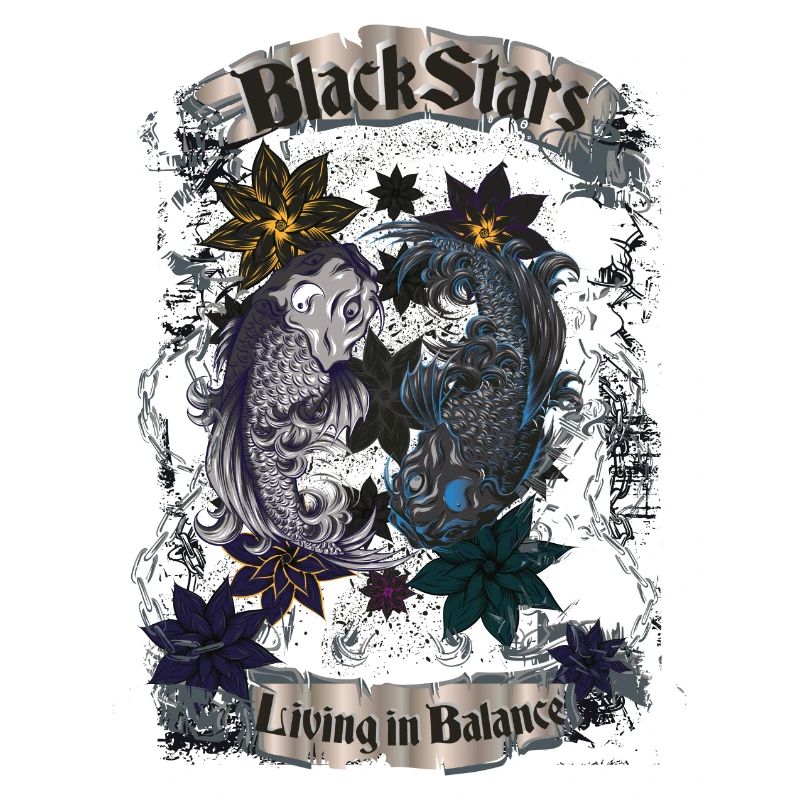 black stars