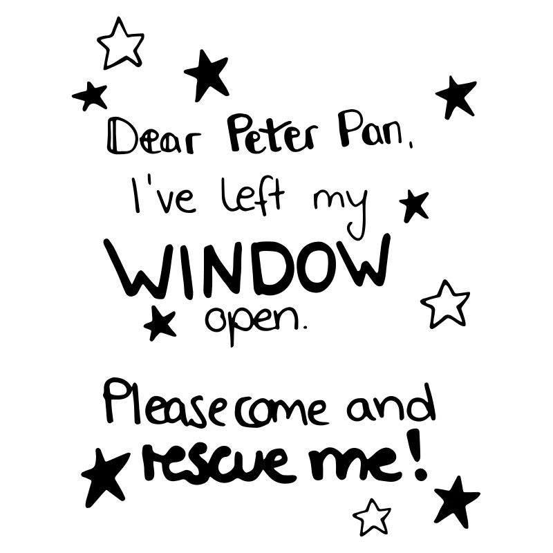 peter pan, Spruch