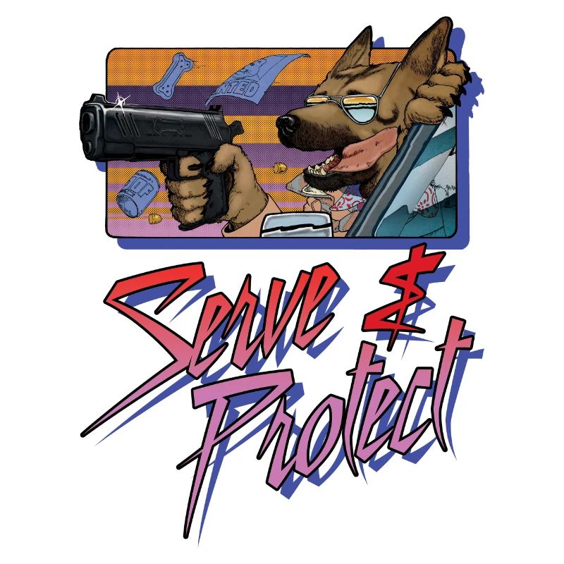 Gun Dog - Servir et protéger - l'inscription