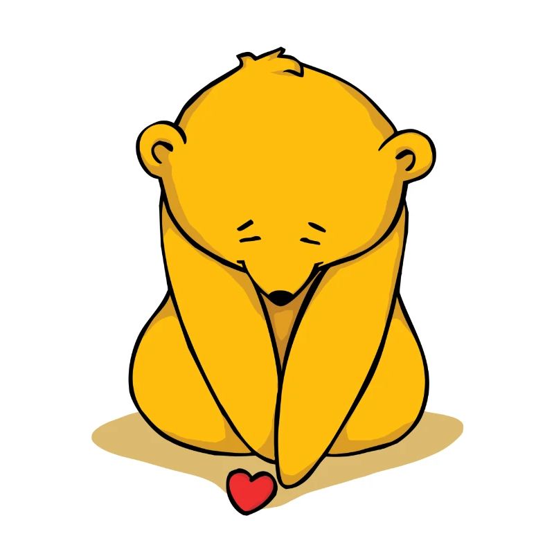 Ours avec coeur