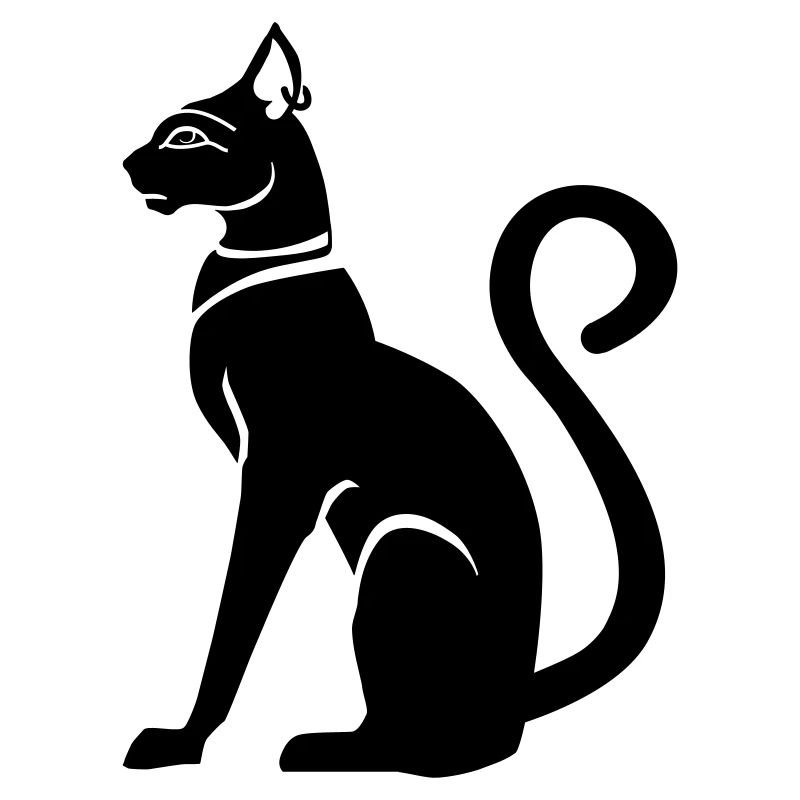 Bastet - cat goddess in ancient Egypt