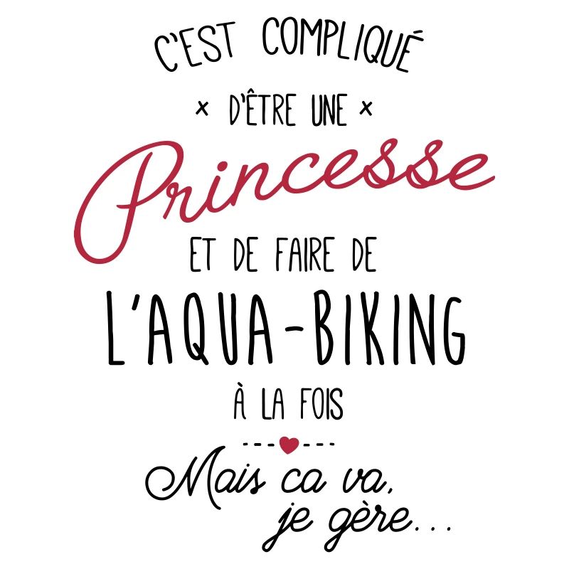 princesse et Aqua-Biking