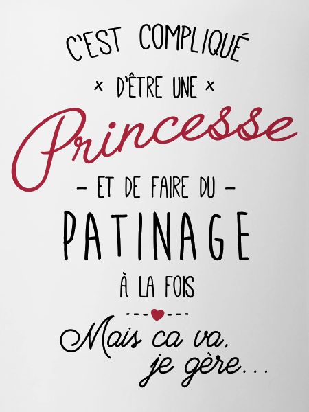 princesse et Patinage