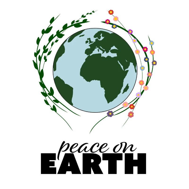 Frieden auf Erden, Peace, Freiheit, Geschenkidee