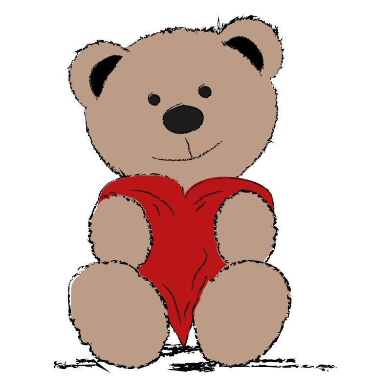 Teddy bear with heart