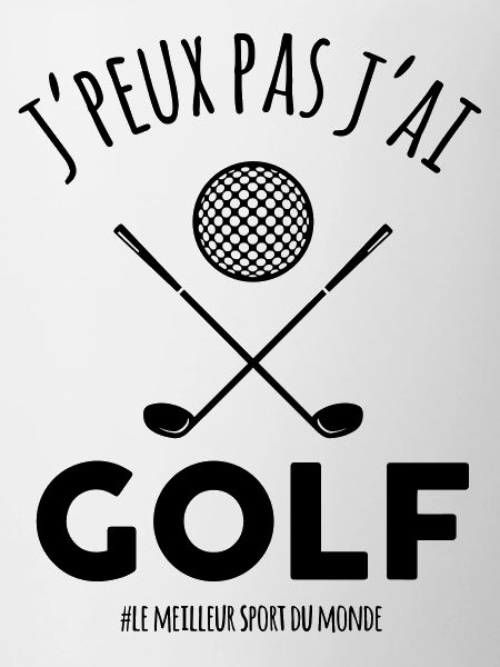 I can not play golf