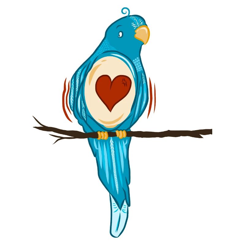 Perroquet oiseau tropical