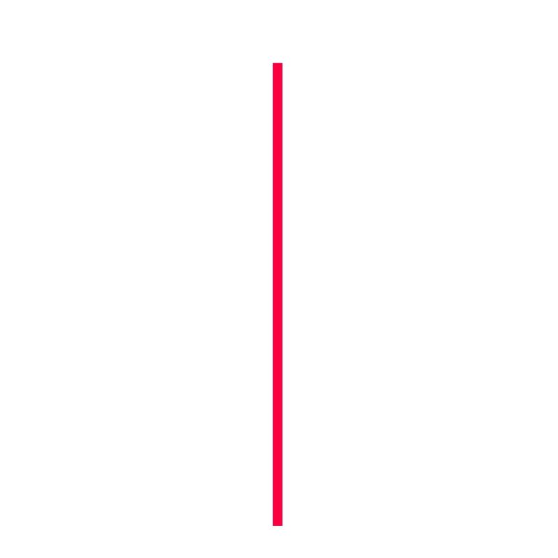 The red line