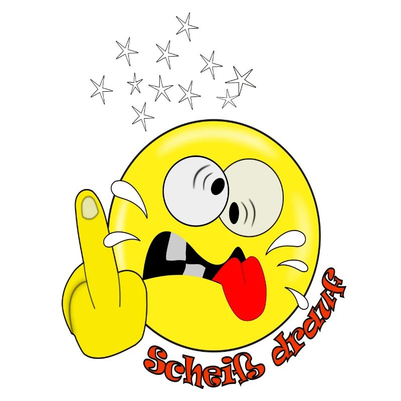 Lustig Smiley spaßig