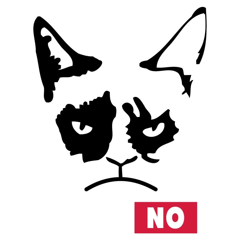 Chat grincheux