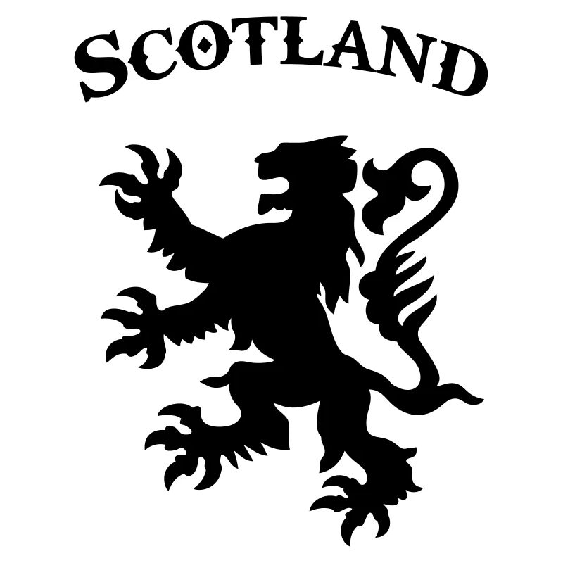scotland emblème avec lion