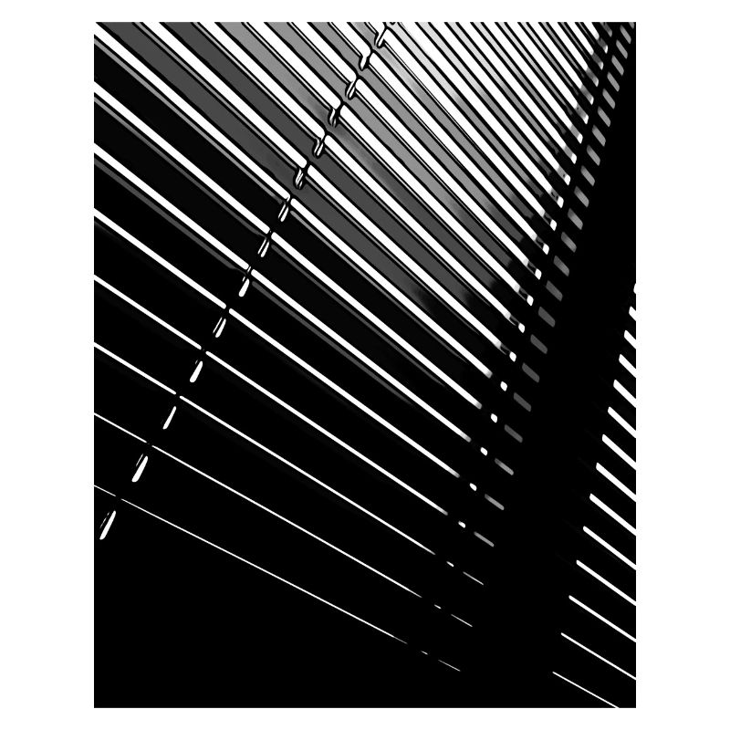 Stripes black transparent