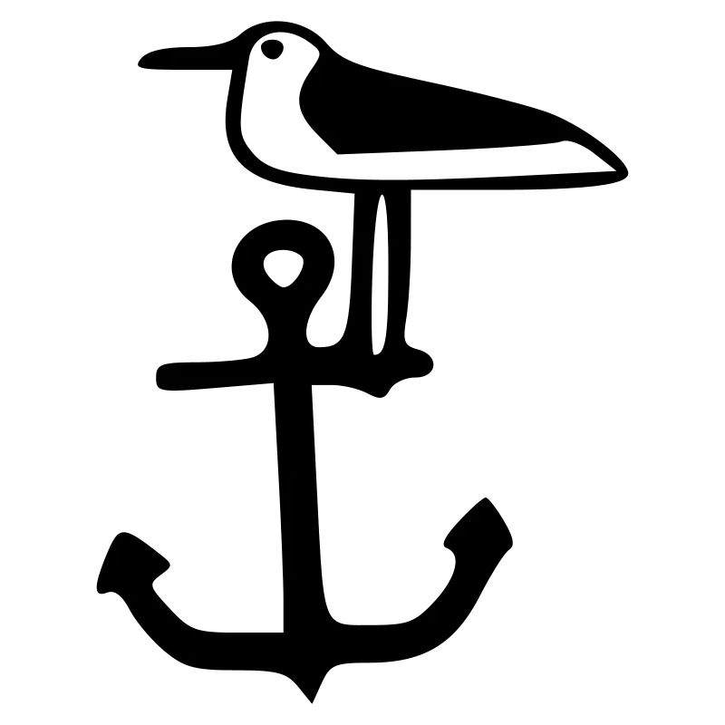 Mouette à l'ancre