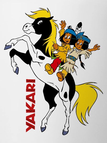 Yakari und Regenbogen