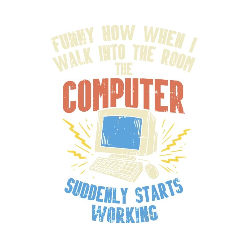Computer Geek Shirt: Logiciel d'assistance technique I