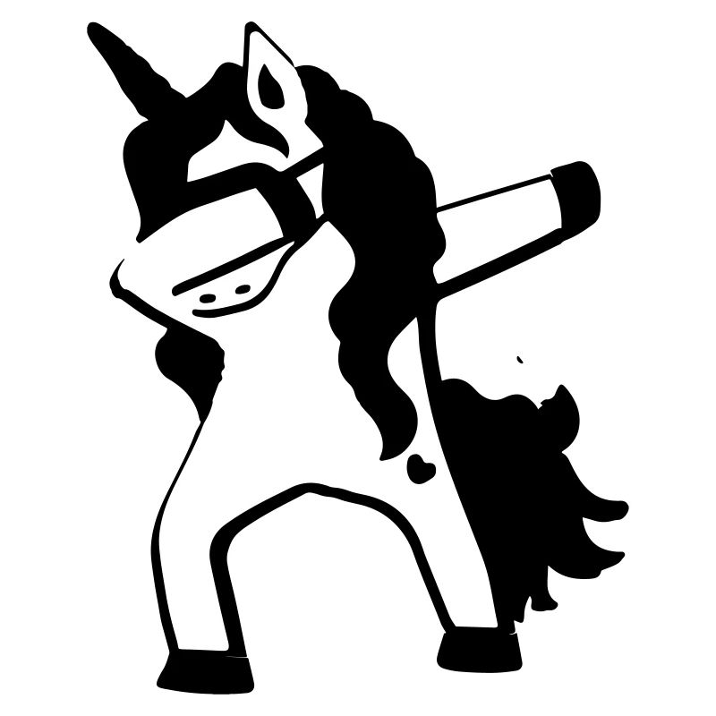 Dabbing Unicorn / Einhorn