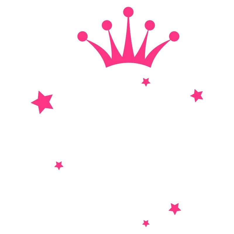 Crown with Stars - Insert Own Name/ Text