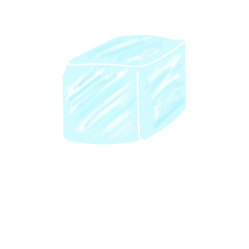cubes de glace