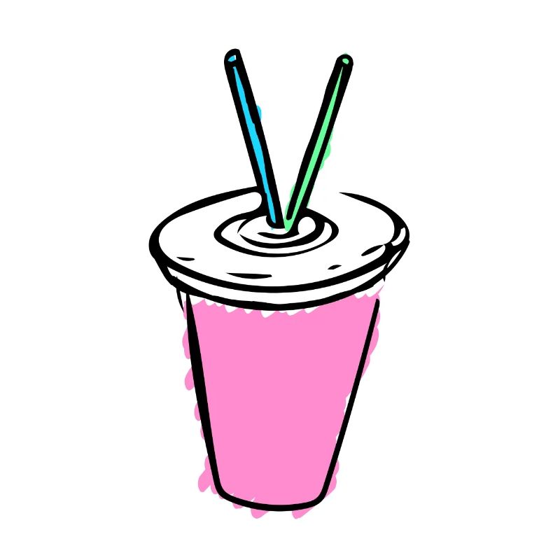 Dessin de milkshake