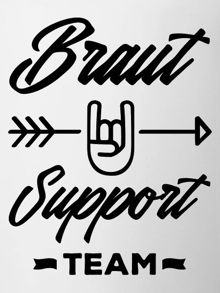 braut support team party