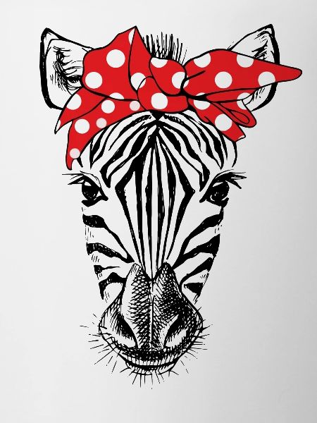 Zebra Bandana