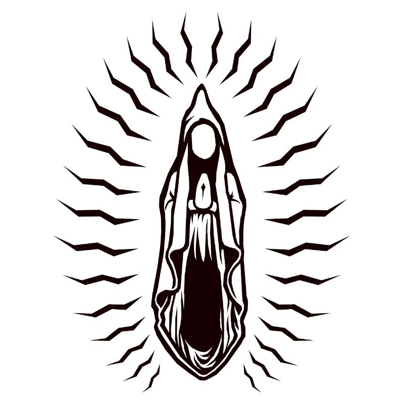 Santa Vulva Black