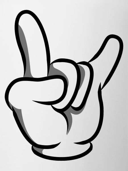 hand party symbol