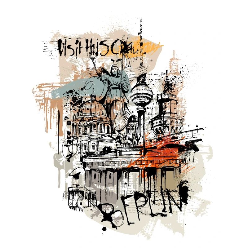 Collage d'art de Berlin